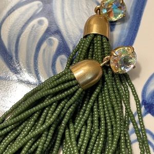 Jcrew fringe earring